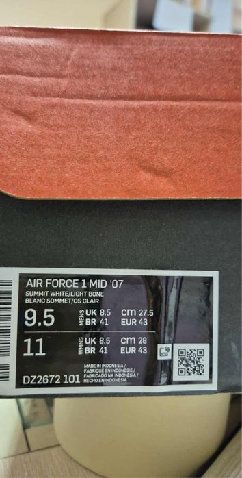 AirForce 1 Mid ‘07