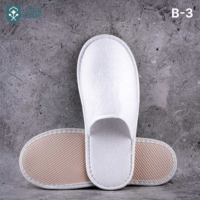 Тапочки для гостиниц (спанбонд/велюр/махра)