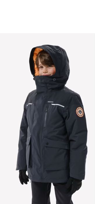 Geaca impermeabila Quechua Parka copii 12-13 ani, 151-160 cm