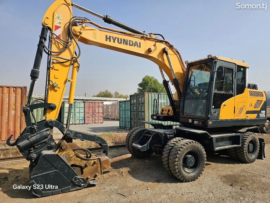 Услуги Колесного Экскаватора ГИДРОМОЛОТ | Копаем котлованы траншеи итд