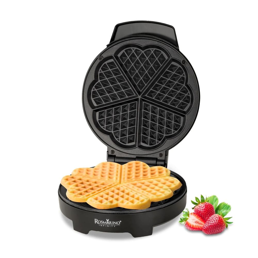 Aparat de gofre Infinity Heart Waffle, 1000W