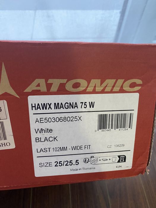 Clăpari schi Atomic Hawx Magna 75 HV Damă