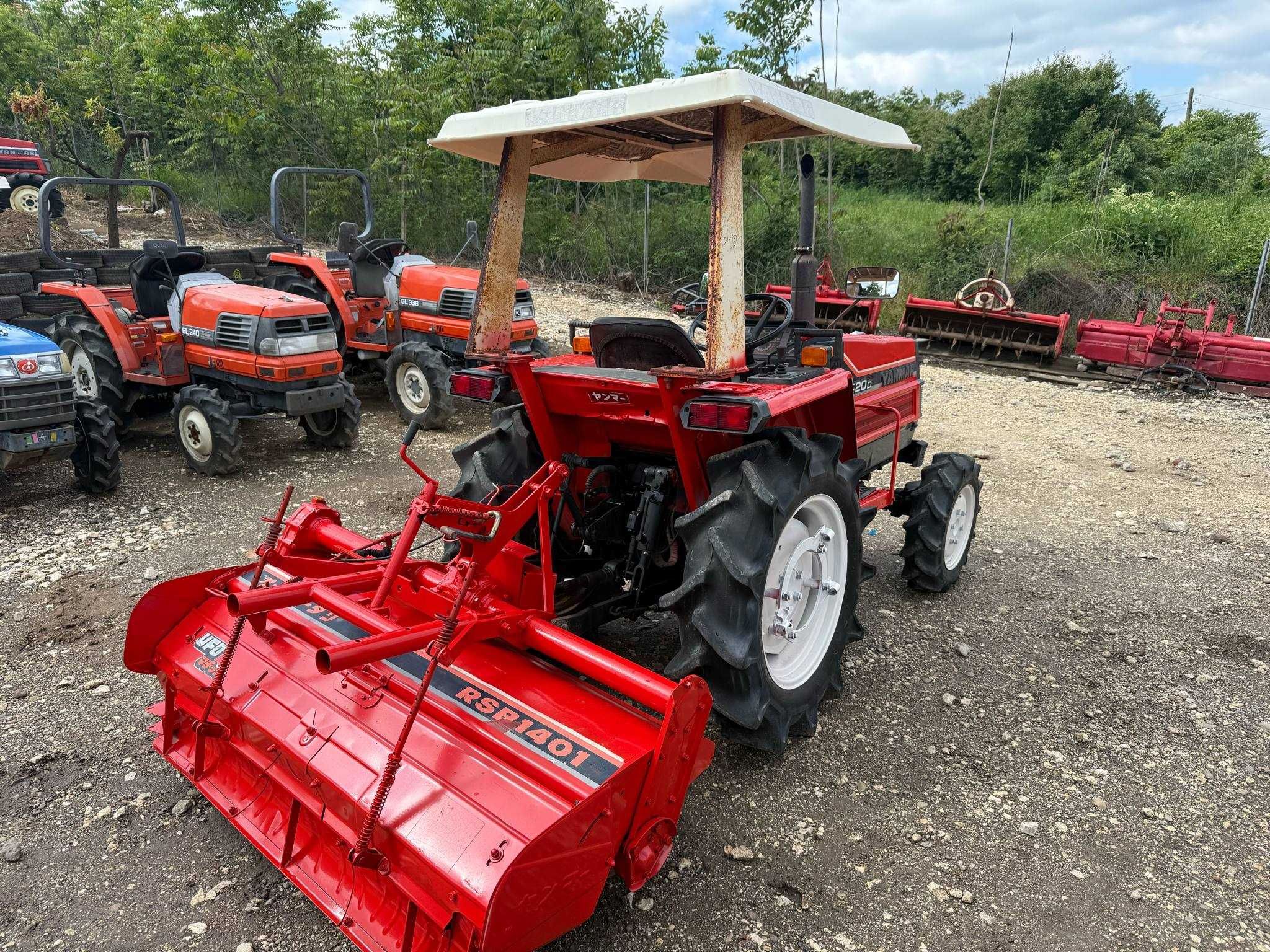 Трактор YANMAR F20D 4x4
