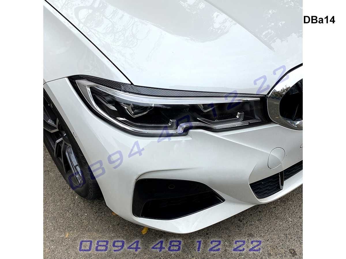 Тунинг Горни Вежди Бленди Фарове Фар BMW 3 G20 G21 БМВ Г20 Г21