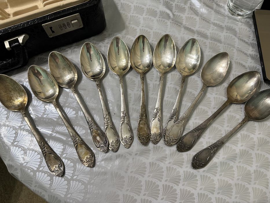 Мельхиор , столовые приборы