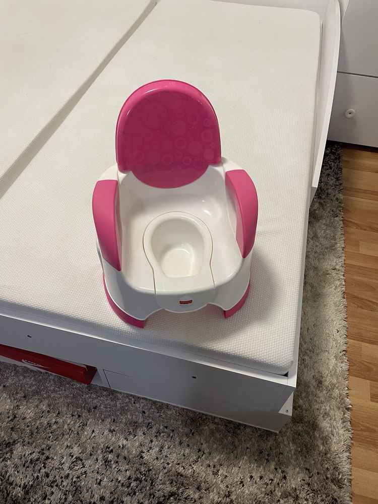 FISHER PRICE Гърне с облегалка РОЗОВ