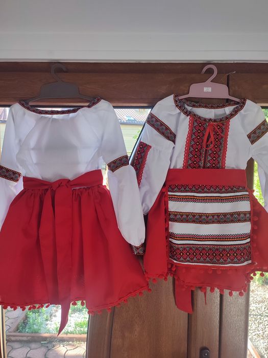 Costum tradițional fetița 3-8 ani