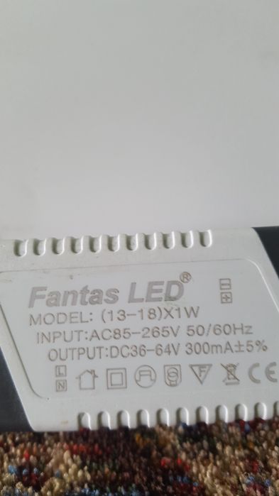 Corp iluminat cu led.