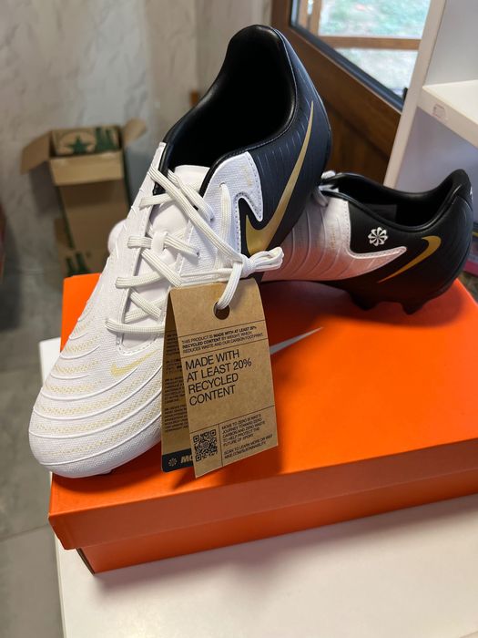Nike Phantom Gx II Pro Fg Erkek Beyaz Futbol Krampon FJ2563-100