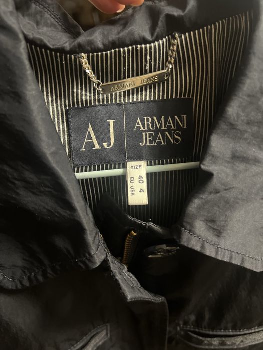 Спортно-елегантно яке /шлифер на AJ - Armani Jeans