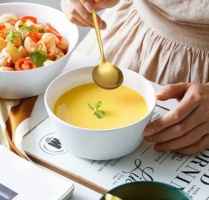 ‼️ ПРОМО Комплект 30 части за хранене - златисто