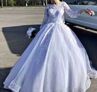 Прокат свадебный платье
