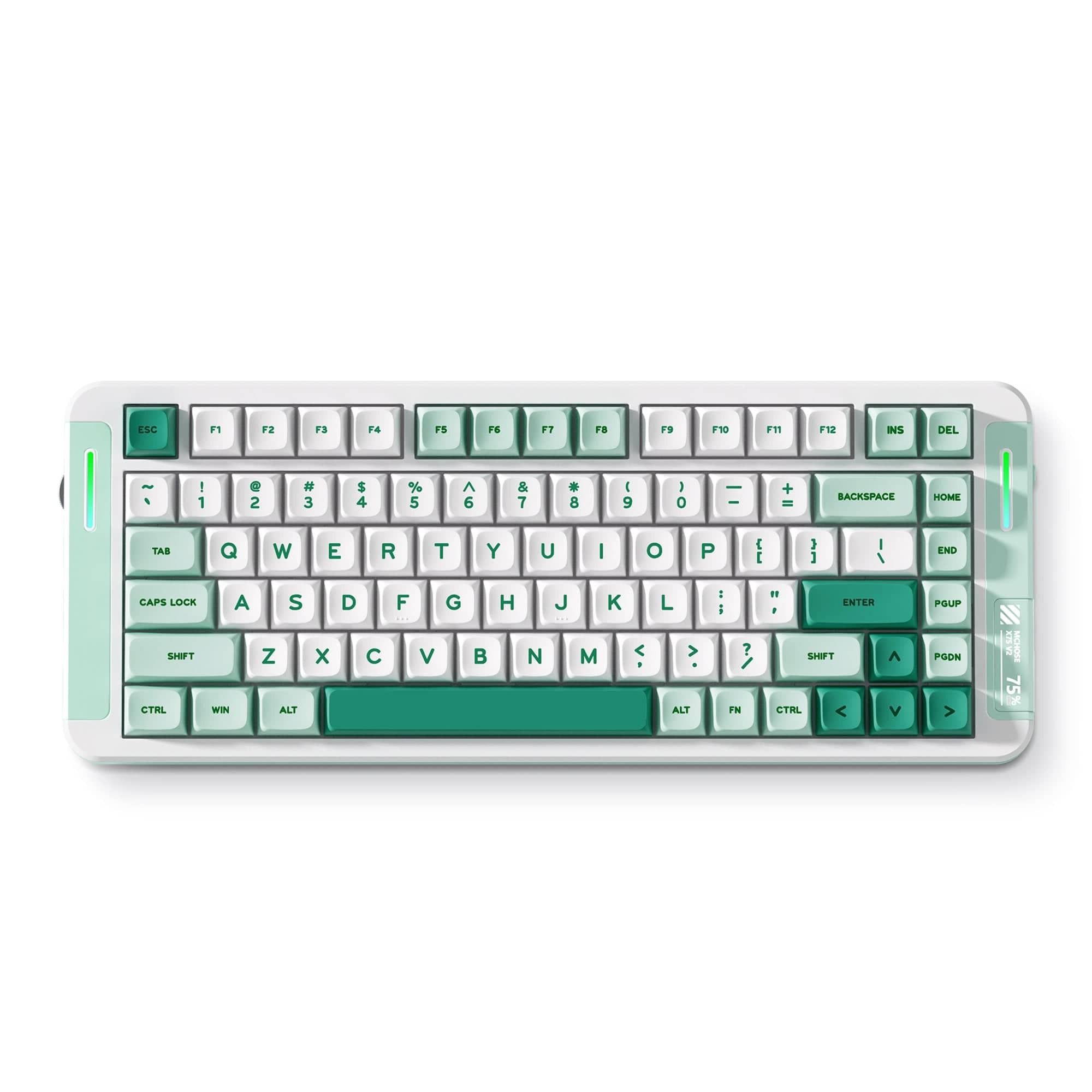 Игровая механическая беспроводная клавиатура подсветкой MCHOSE X75 V2