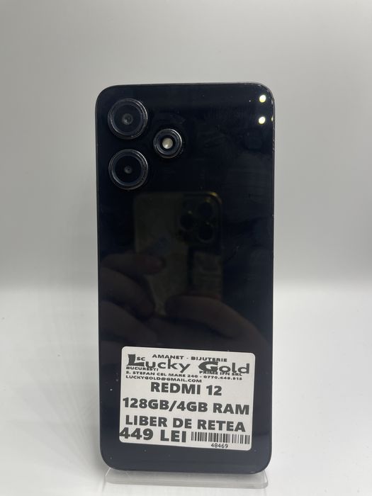 Redmi 12 128Gb/4Gb ram GATANTIE/FACTURA #48469