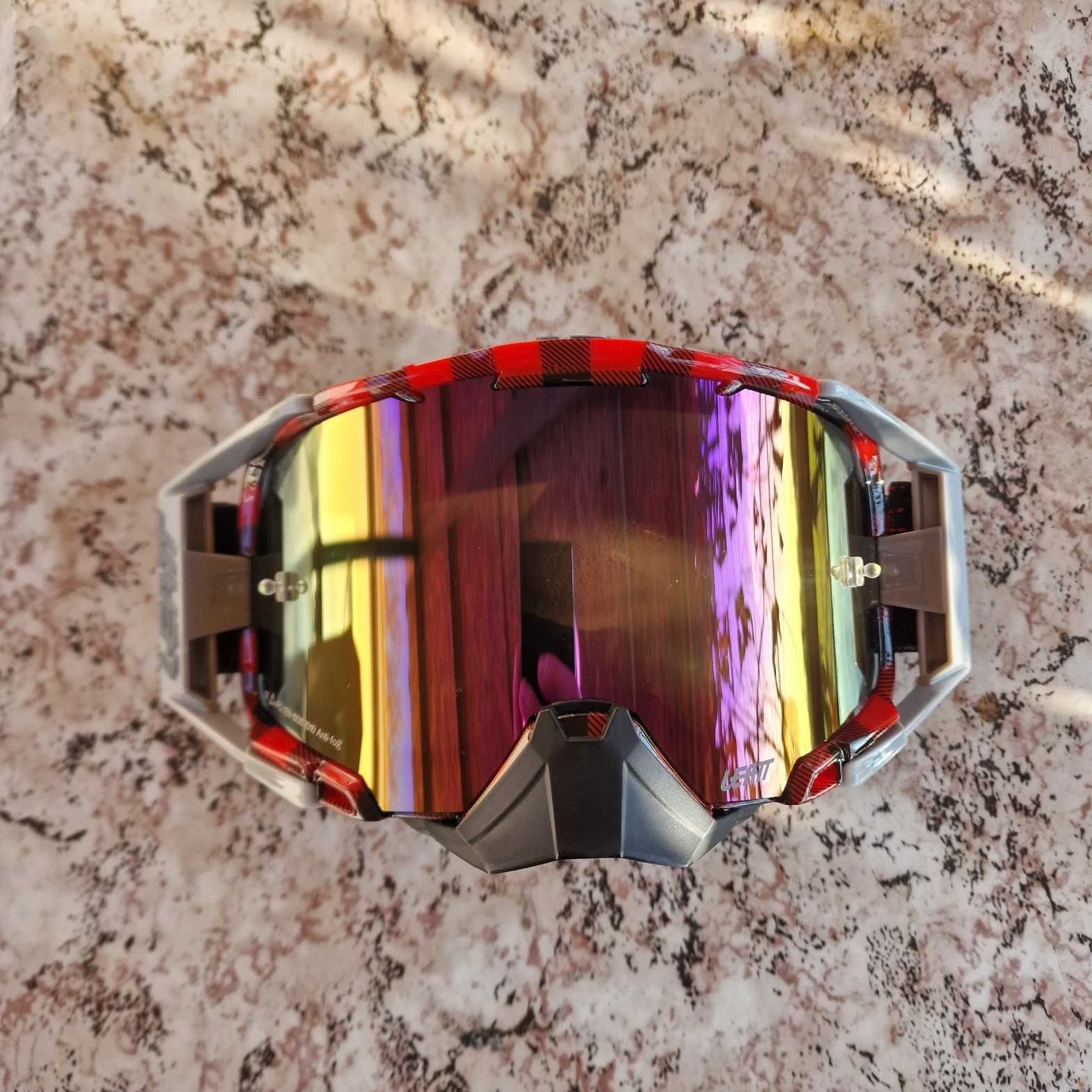 Мотокрос ендуро очила гугълс goggles LEATT HONDA KTM SUZUKI KAWASAKI