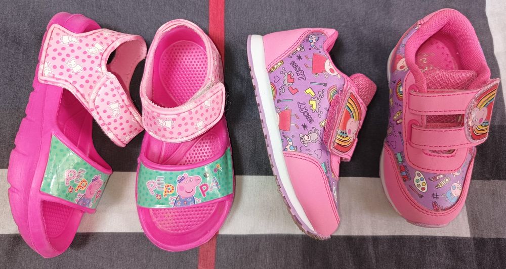 Lot încălțăminte Peppa Pig mărime 24