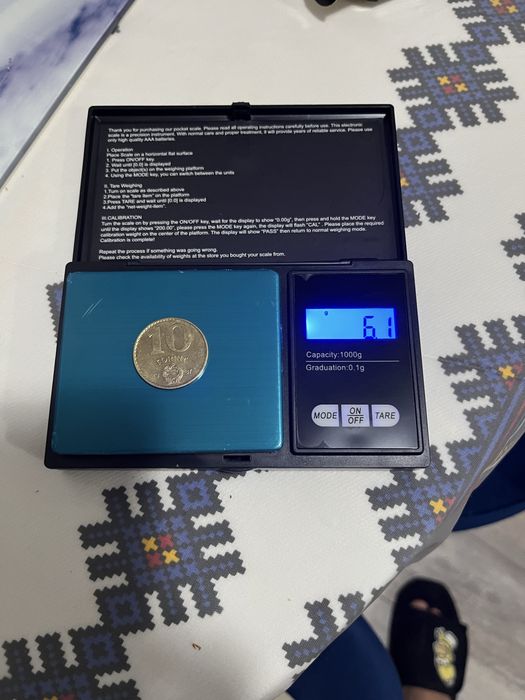 Cantar bijuterii nou la cutie