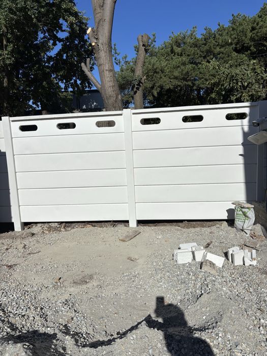 Placi si stalpi compozit de marmură