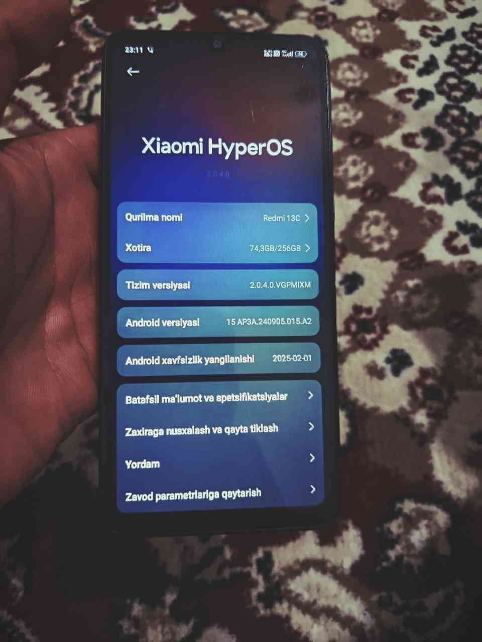 Redmi 13 C  1 OY GARANTYA