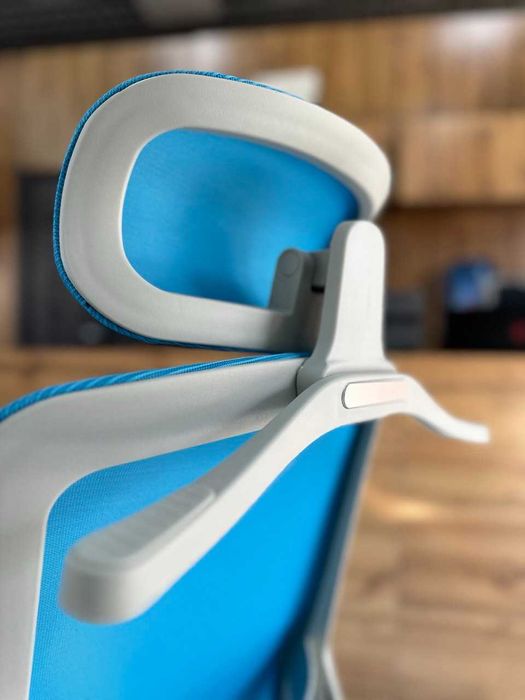 Кресло для офиса и дома - PRICHER синий и розовый