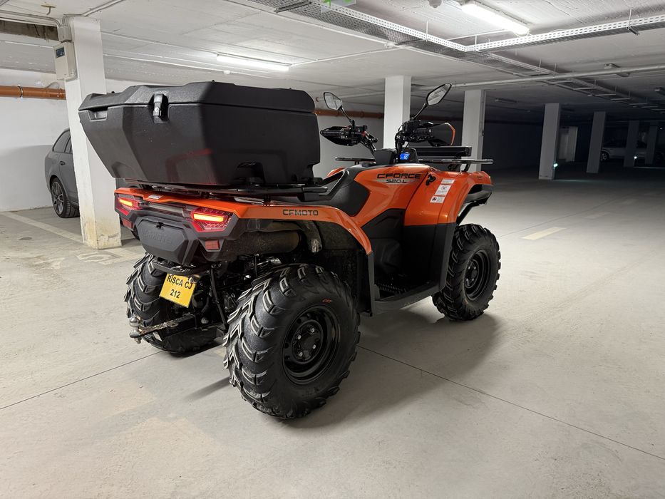 CFMOTO 520L – Ca nou, cu garanție extinsă!