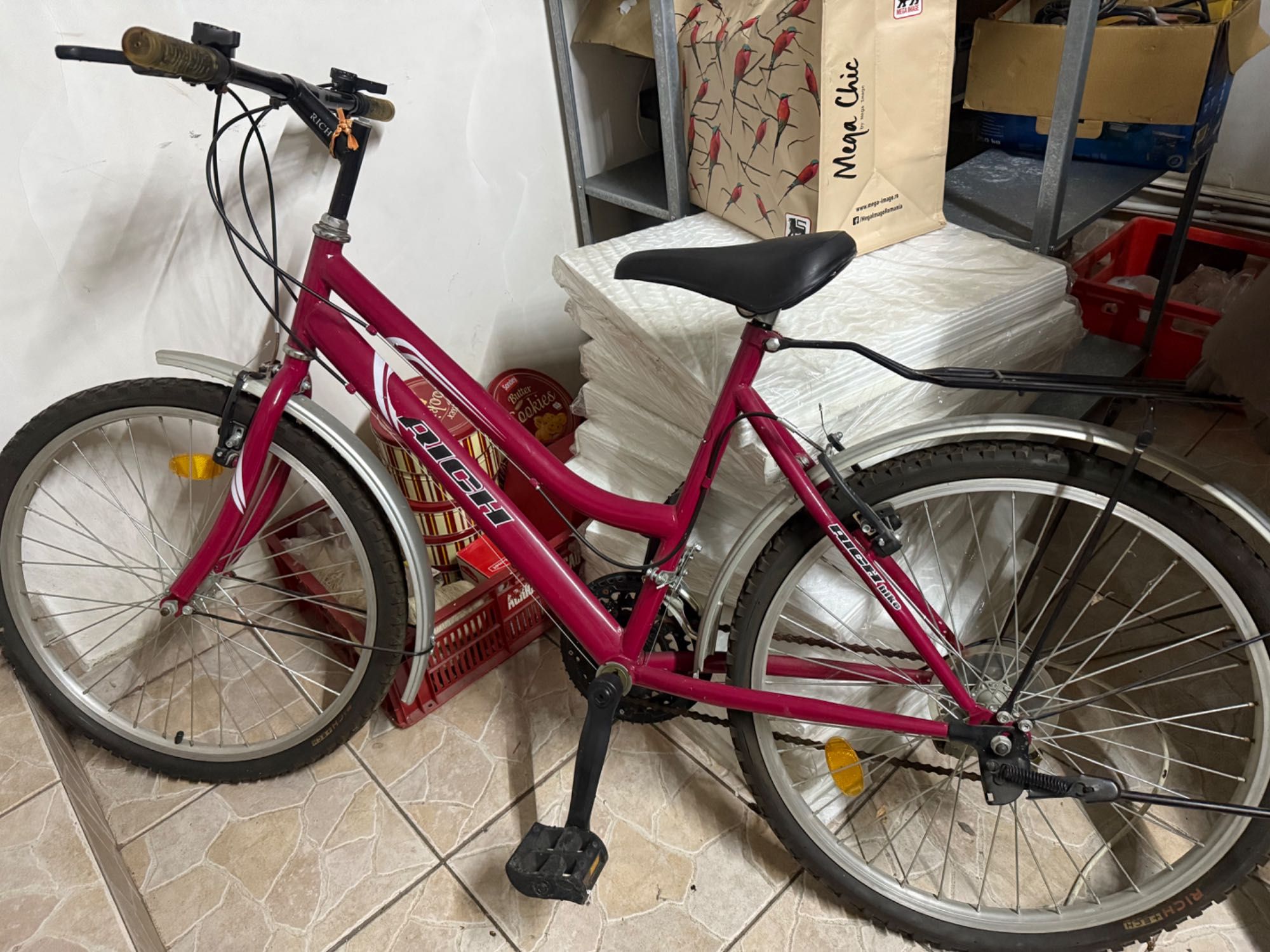 Bicicleta dama functionala