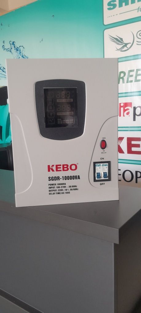 Стабилизатор напряжения 220 в 10 кВт KEBO stabilizator