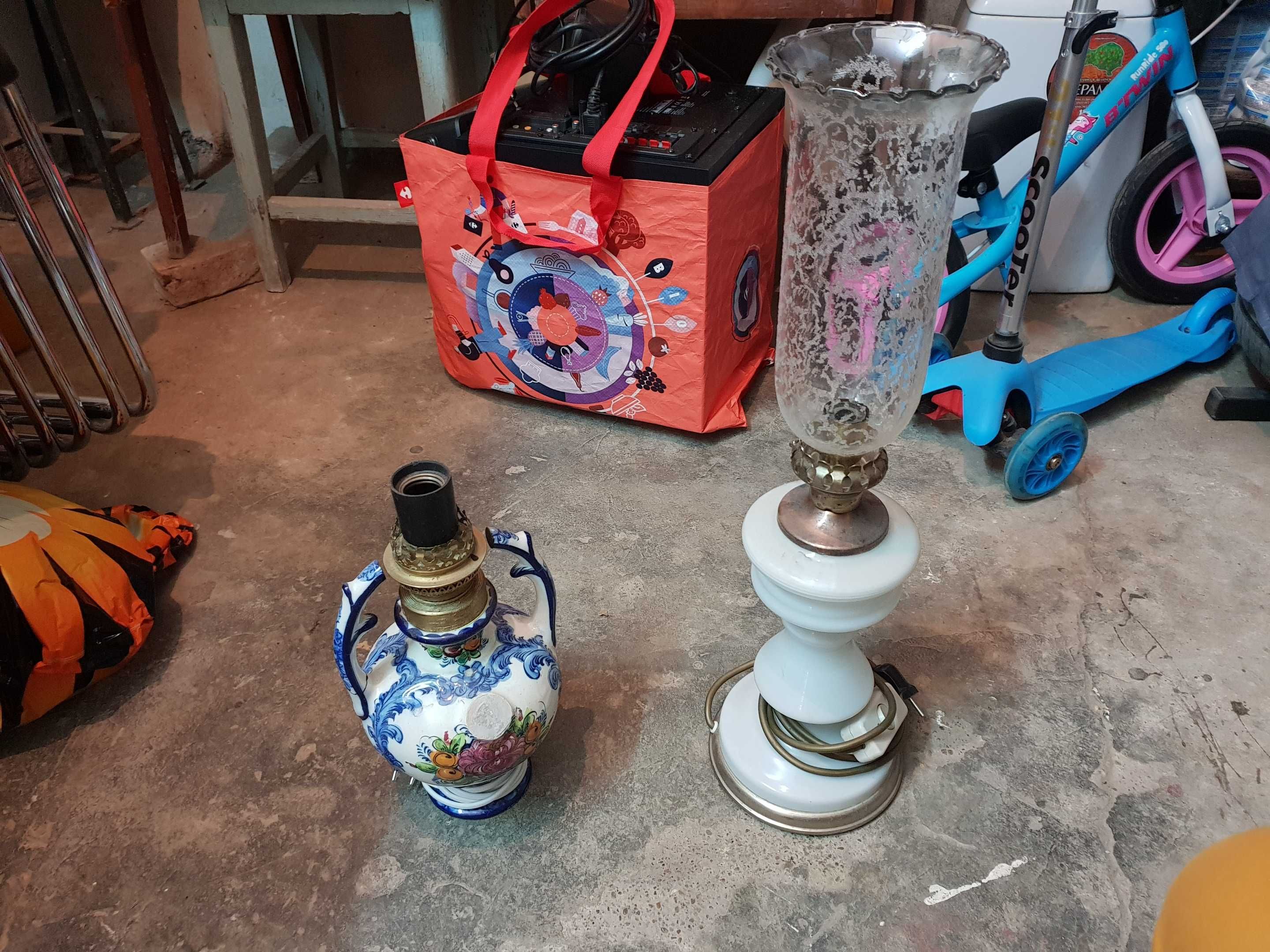 Veioza Lampa electrificata vintage