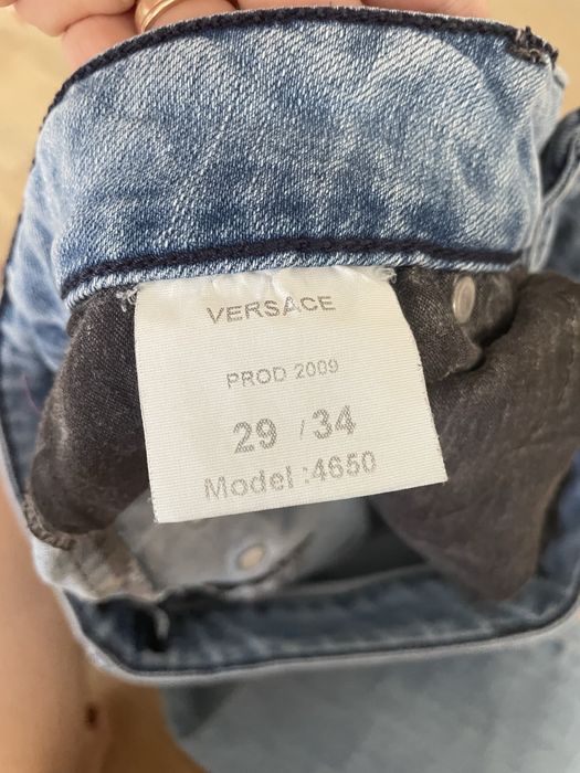 Blugi Versace , talie joasa, XS