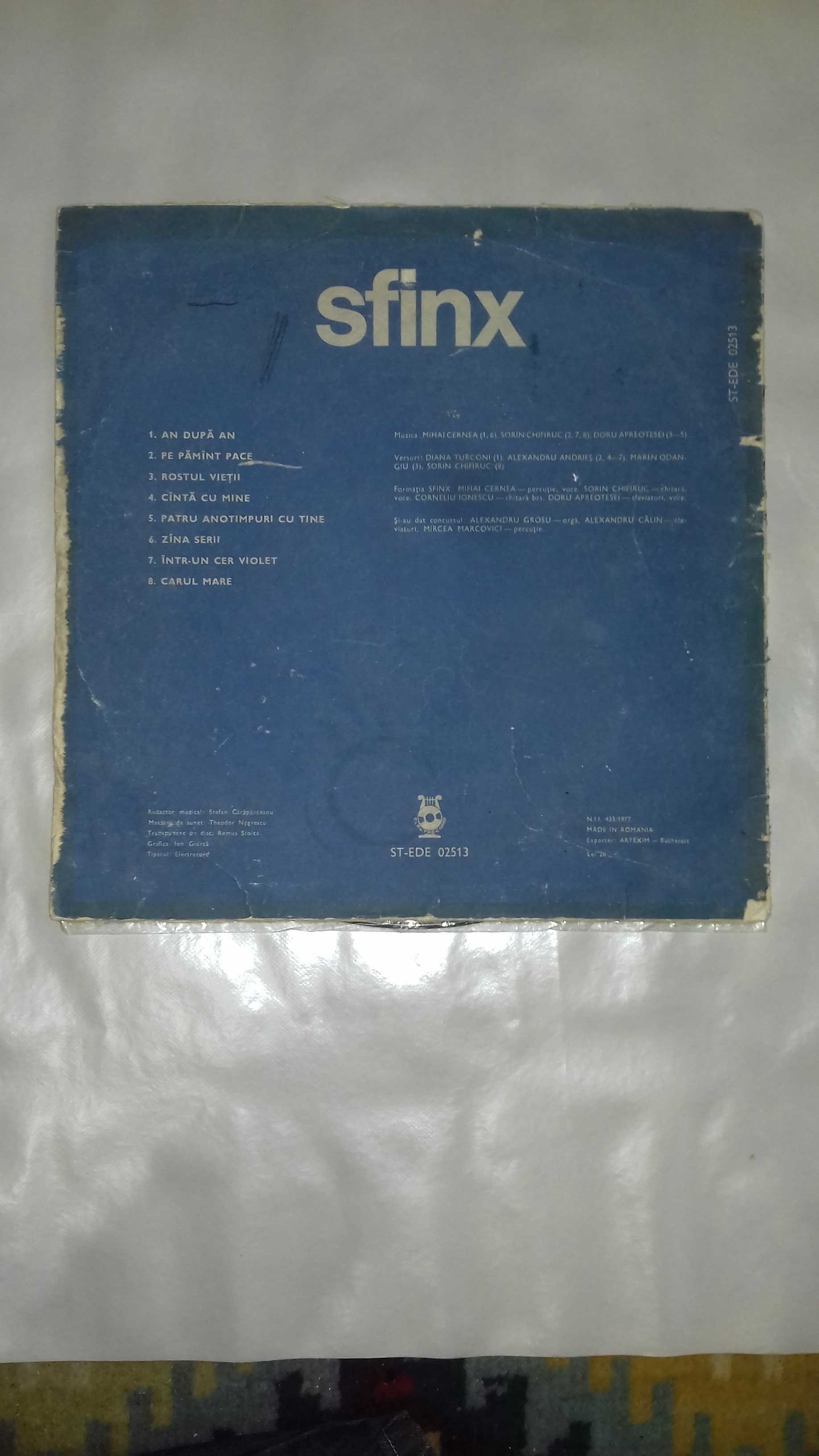 vinil SFINX  original Electrecord