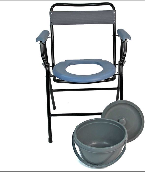 Преносима сгъваема тоалетна-стол