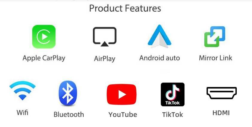 BMW I3 I01 I8 2017/2019 EVO System Apple Csrplay Android Auto MMI BOX