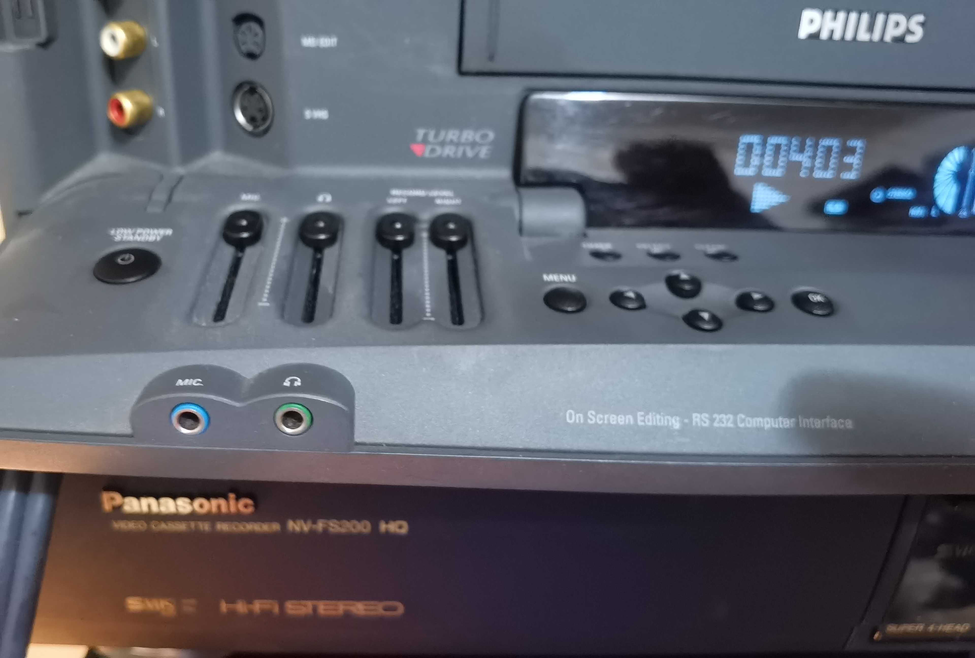 S-vhs Philips vr969 cu telecomanda originala