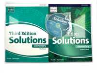 Solutions Elementary 3-rd Edition Student’s book + Work book + CD
