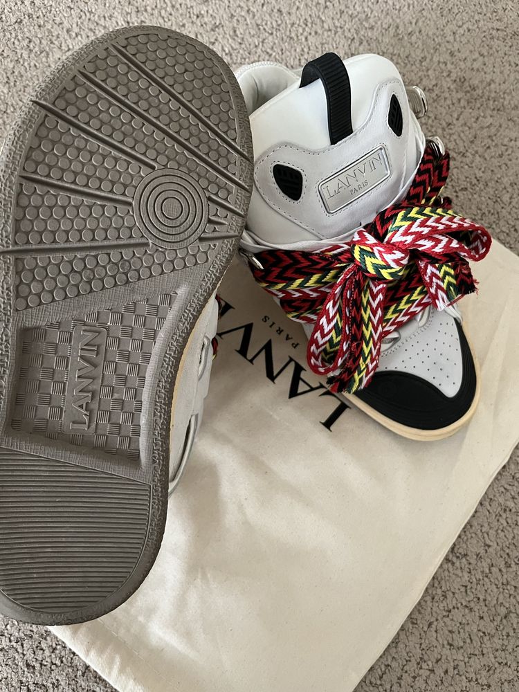 Lanvin Curb White Ivory