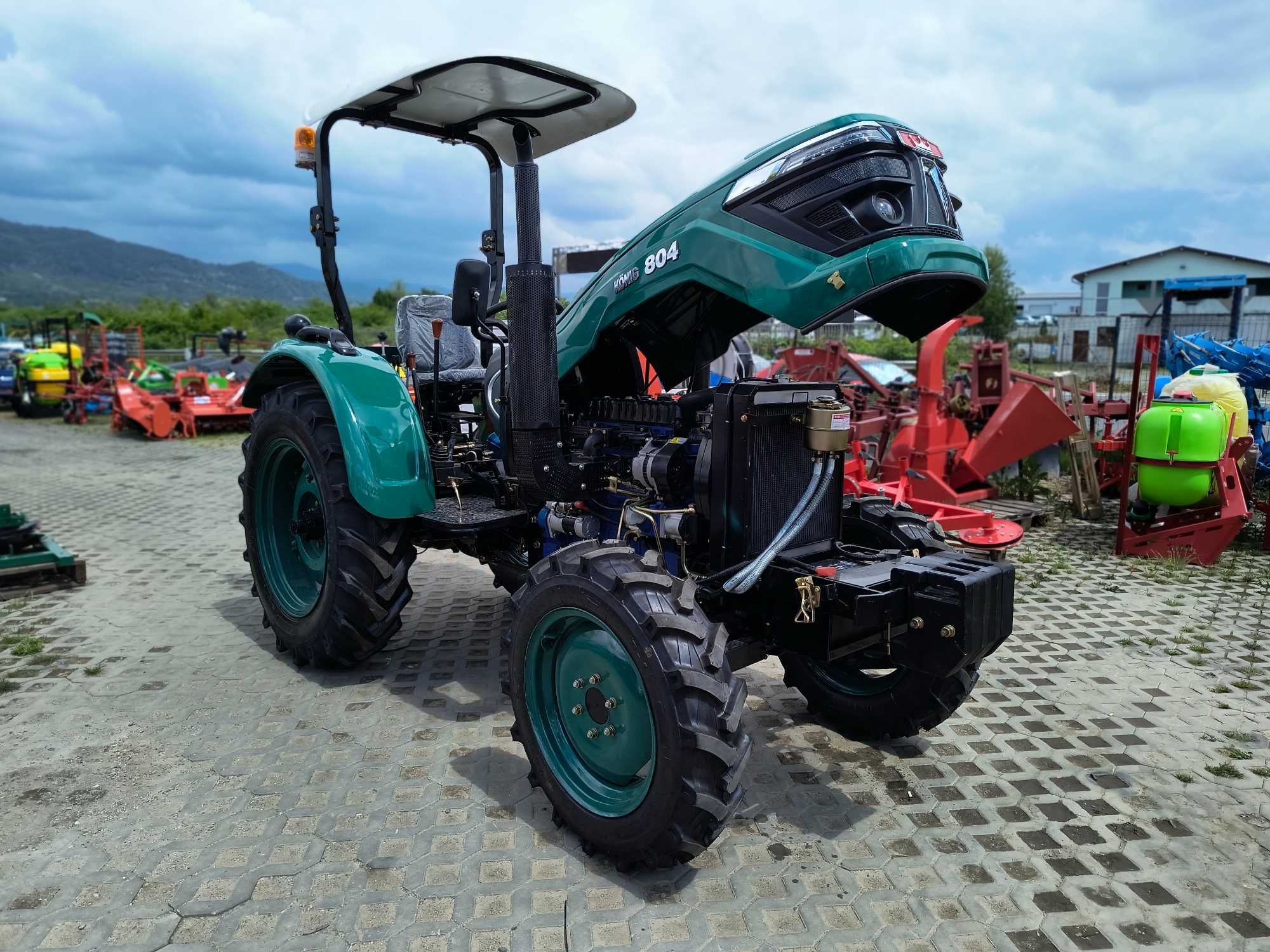 Tractor Konig 80 cp 4x4 cu semicabina - nou Agramix