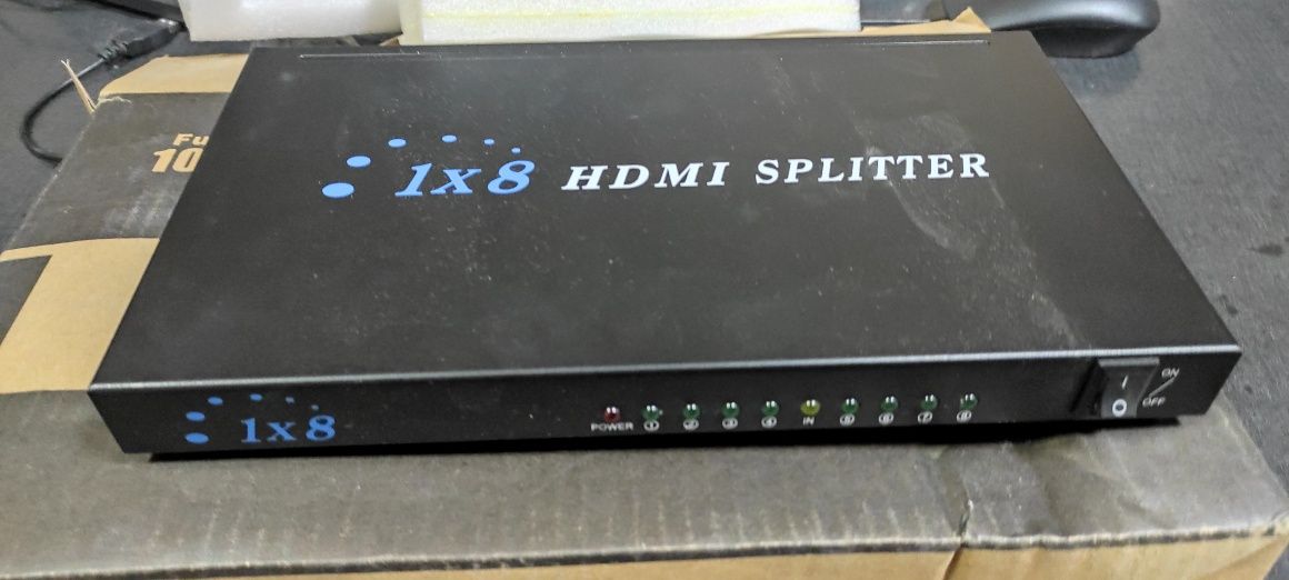 Splitter HDMI 1x8 FullHD