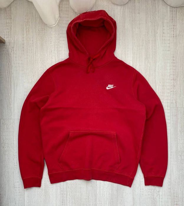 Красное Худи Nike