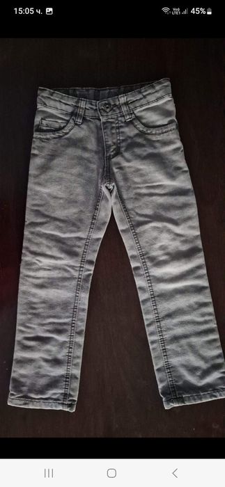 7-8г 128см нов анорак суитчър с качулка памук