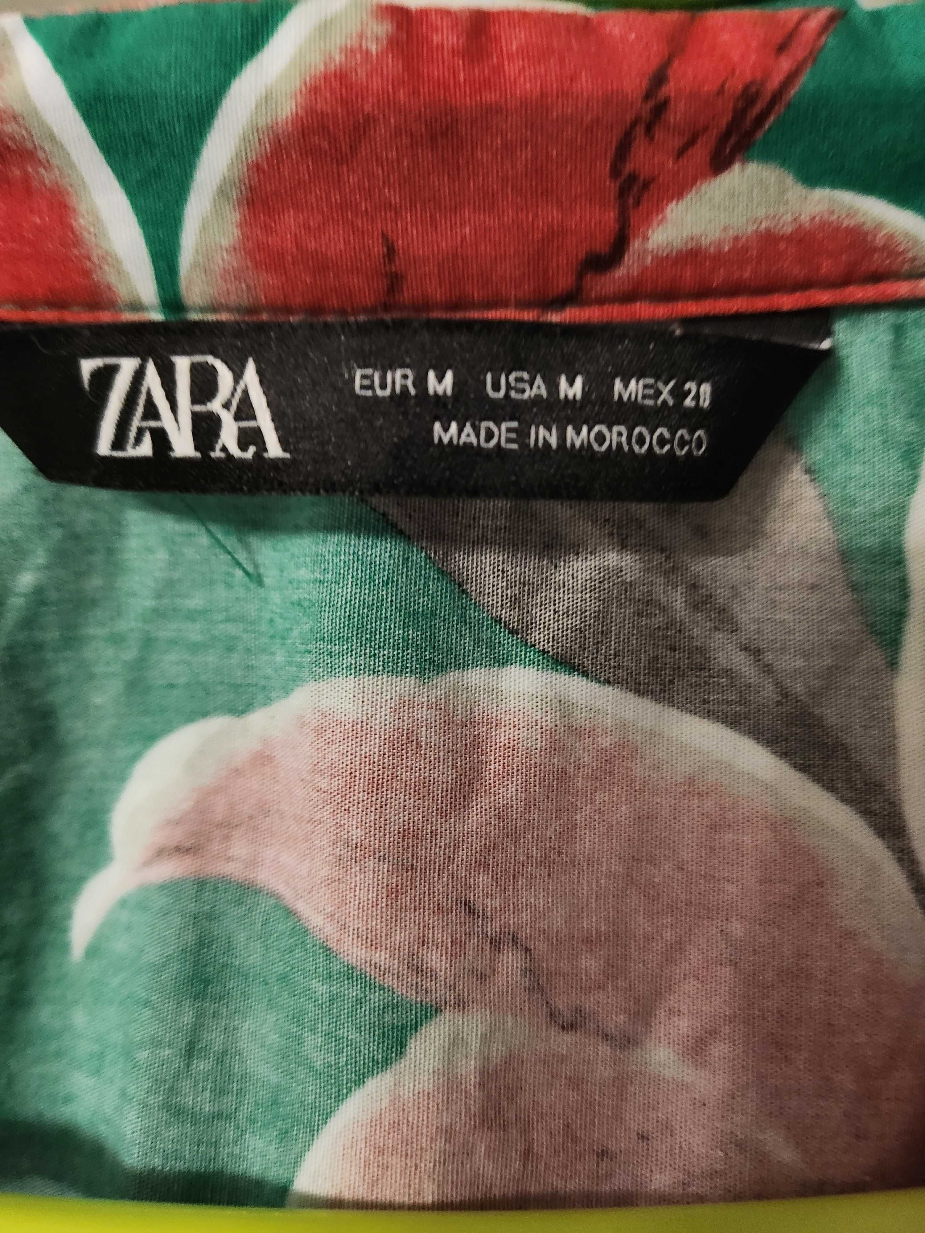 Лятна рокля Zara/ Бяла дантелена рокля