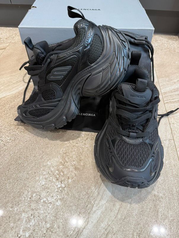 Обувки Balenciaga Bouncer chunky-sole