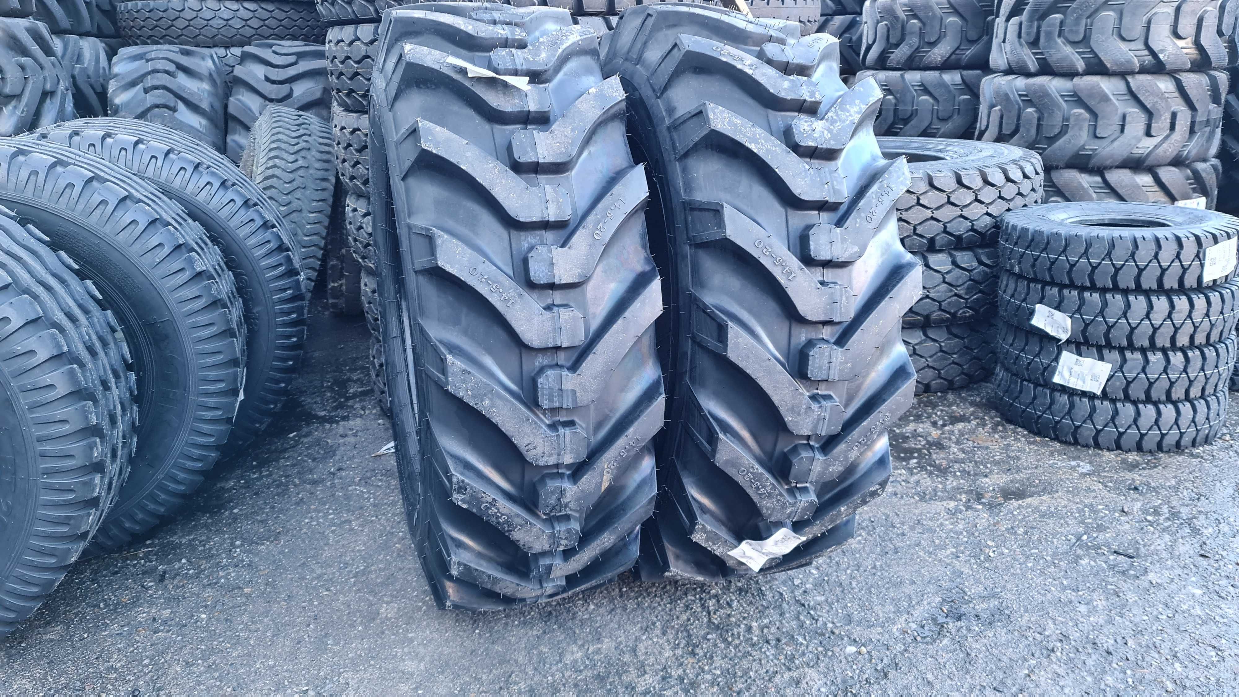 Anvelope noi 14.5-20 GTK 14PR cauciucuri BULDOEXCAVATOR