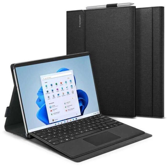 Husa premium antisoc+Folie MICROSOFT Surface PRO 4 6 Pro 7 Plus 8 9 Go