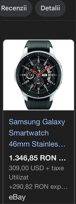 Smart watch SM-R805F Samsung
