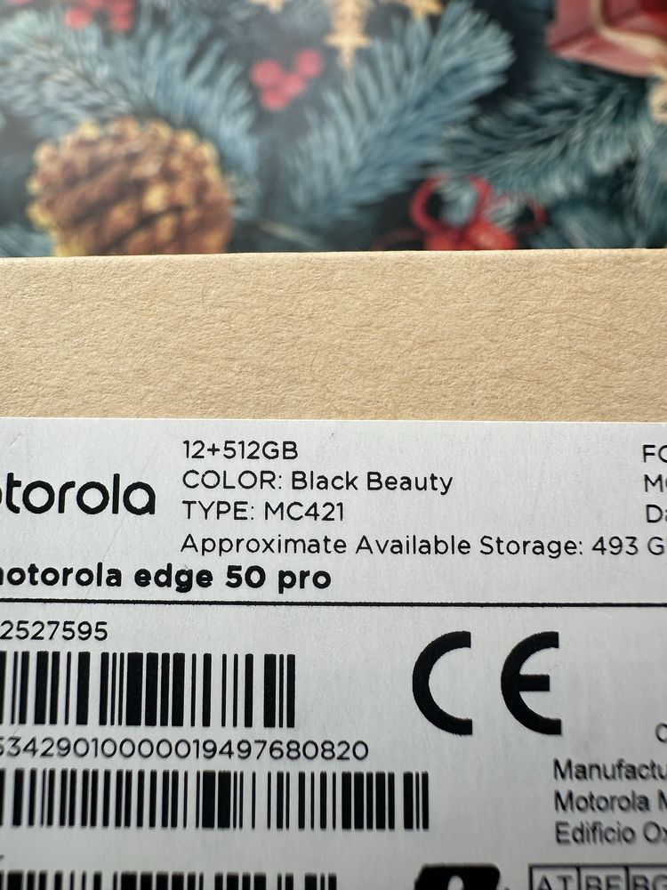 Motorola Edge 50 Pro 12/512gb BLACK