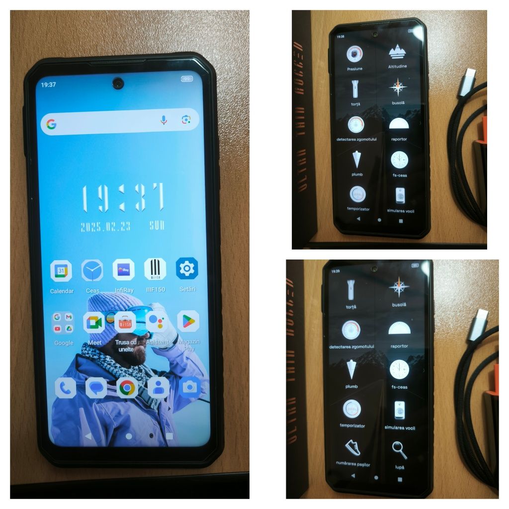 Telefon Raptor F150 cu camera termoviziune/ termica si Night Vision