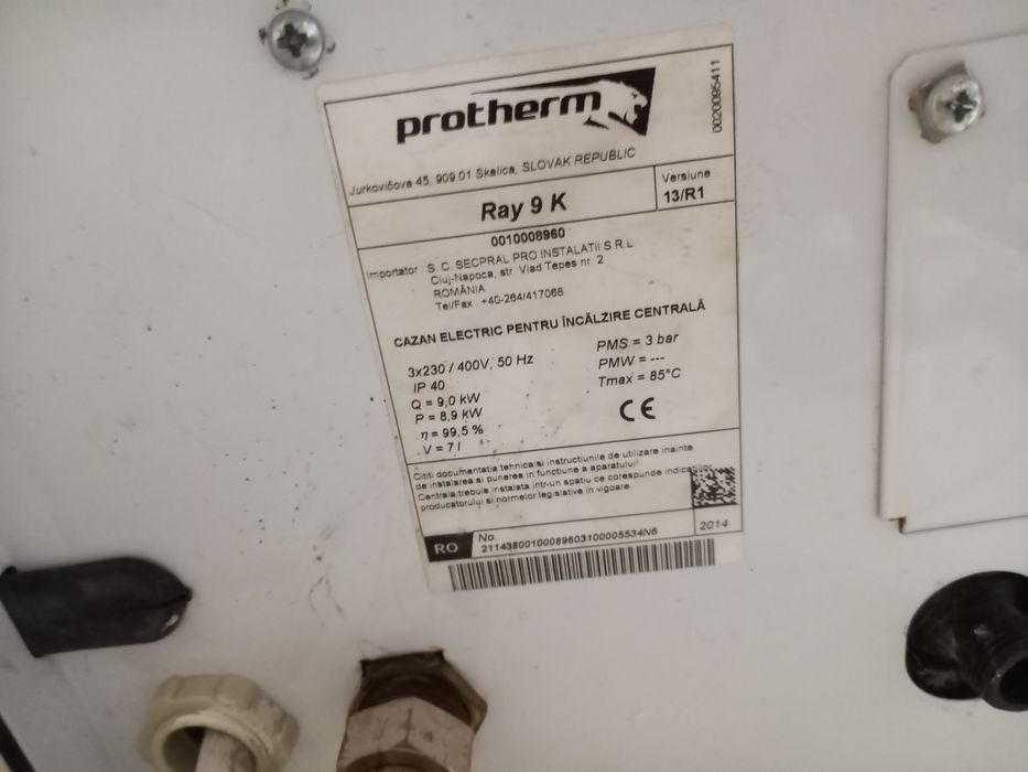 Centrala electrica Protherm 9k