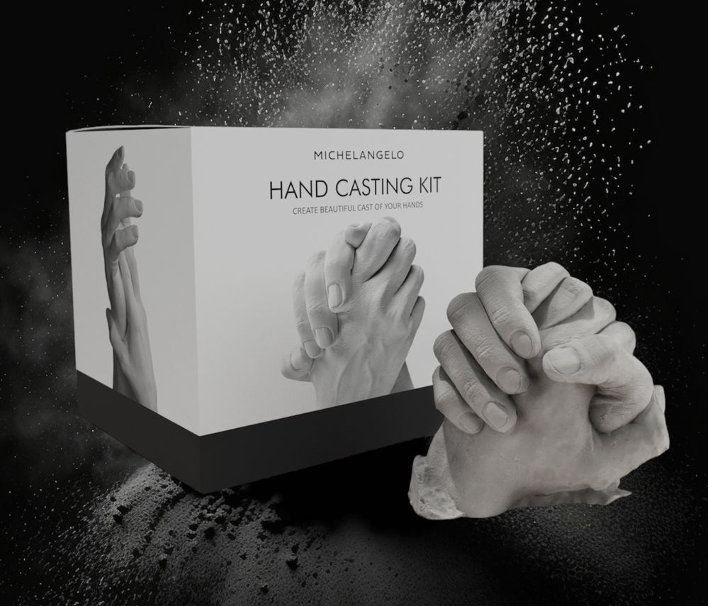 Hand casting kit