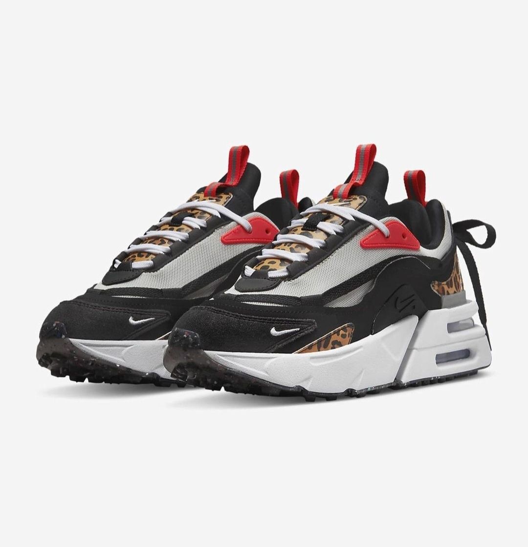 Nike Air Max Furyosa Leopard Black Red