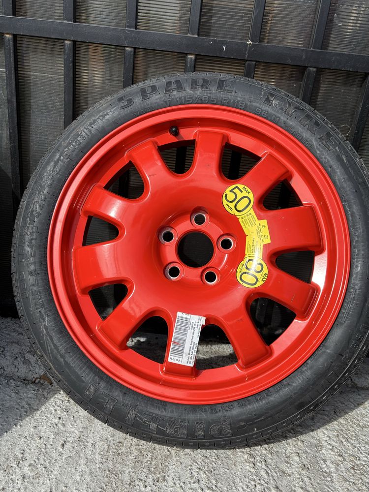 Roata Rezerva Slim Volvo XC40 XC60 Jaguar X Type F Pace 115 85 R18